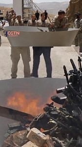 Militant fighters of the Kurdistan Workers Party (PKK) began handing over their weapons near the northern Iraqi city of Sulaymaniyah on Friday. It marks a symbolic but significant step in the decades-long conflict between Türkiye and the outlawed group. In a statement, Deputy Chairman and spokesperson for the Justice and Development Party Omer Celik said: "At this stage, we have passed a critical milestone toward achieving the goal of a terror-free Türkiye. From here on, the process of dismantli