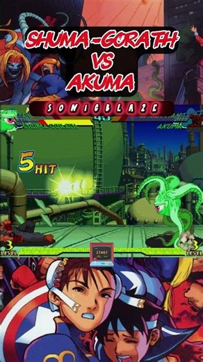 SHUMA-GORATH destroys AKUMA in MSHvSF 👁️👺