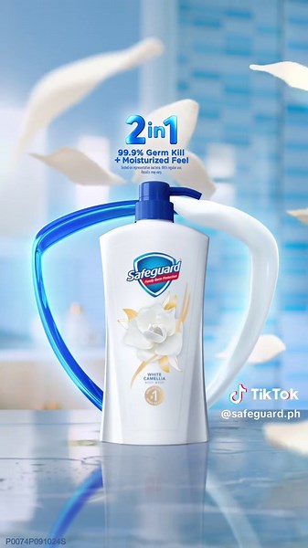 Safeguard White Camellia 2in1 Body Wash Review