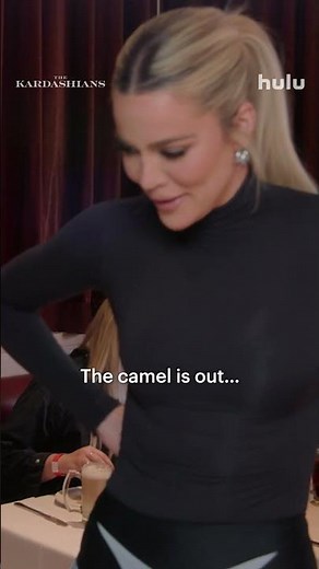 Camille the Camel | The Kardashians Season 2 | Hulu #Shorts