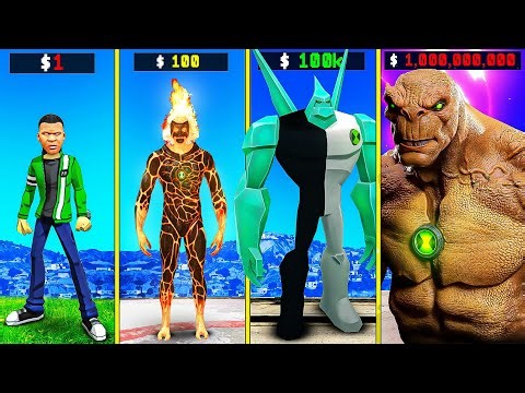 $1 BEN 10 to $1000000000 in GTA 5