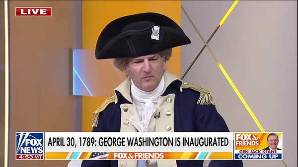 George Washington reenactor discusses legacy for America's 250th anniversary