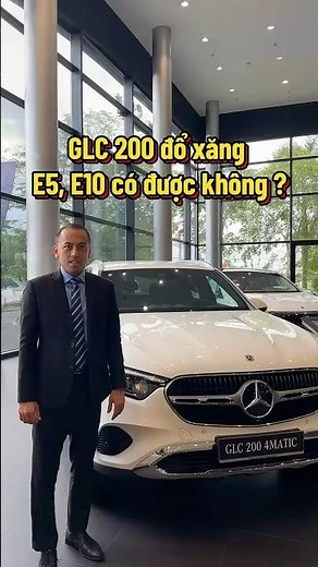 Can a new Mercedes GLC 200 4MATIC use E5 or E10 gasoline? How to quickly identify it. #glc200