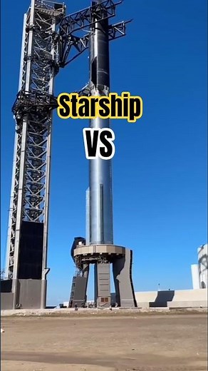 Starship vs Human Size Comparison 🚀👤 | Mind-Blowing Scale!