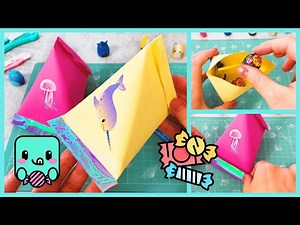 How to Make a DIY Paper Party Favor Bag | Easy Candy Bag for Kids Birthday