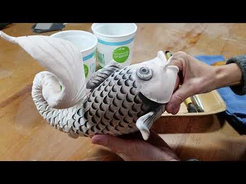 Underglaze Techniques: Antiquing and Wet Brush