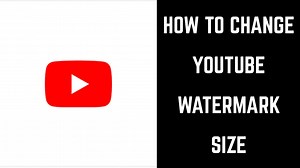 How to make a watermark for youtube videos