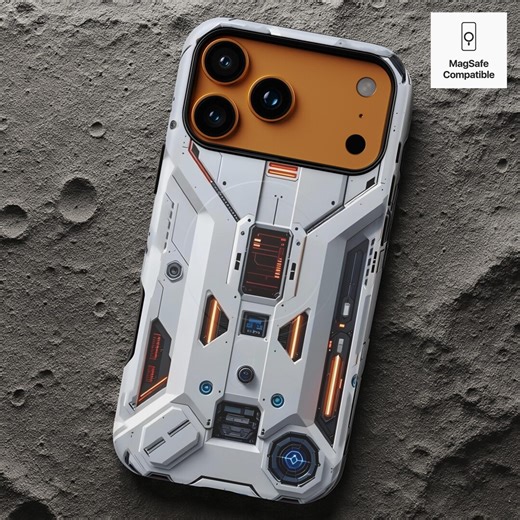 IPhone 17 Case – Lunar Droid Magsafe – Custom Name – Sci-fi Robot Wars Inspired by Star– iPhone 17-12 Pro Max, Galaxy S25, Pixel - Etsy