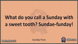 Sunday - Jokes, Puns, Wordplays, and Laughter