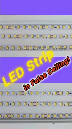 Knauf ceiling LED line installation you can’t take your eyes off!