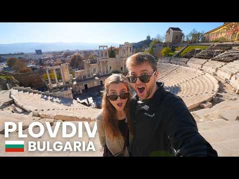 Plovdiv Bulgaria 🇧🇬 Europe’s Oldest City? Roman Theatre, Stadium & Bulgarian Food Tour
