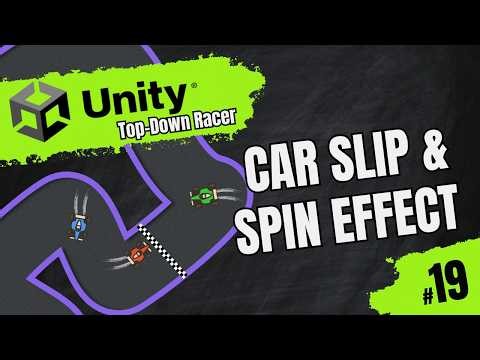 Car Slip & Spin Effect — Unity 2D Racer (#19)