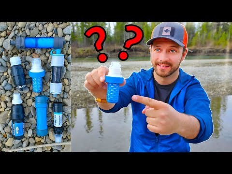 7 Best Water Filters for Backpacking // Which one is fastest... and WHY?