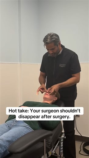 Manish H. Shah, MD, FACS on Instagram: "The quality of post-operative care plays a major role in healing and final results. I personally check on my patients, monitor their healing, and make adjustments when needed to ensure the smoothest recovery and best possible outcome. #denver #manishshah #teamwork #aftercare #recovery"