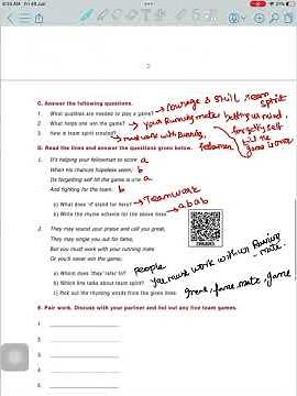 Teamwork poem English