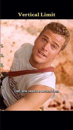 ⛰️ Death Zone Rescue! A Race Against Nature in Vertical Limit (2000) #shorts