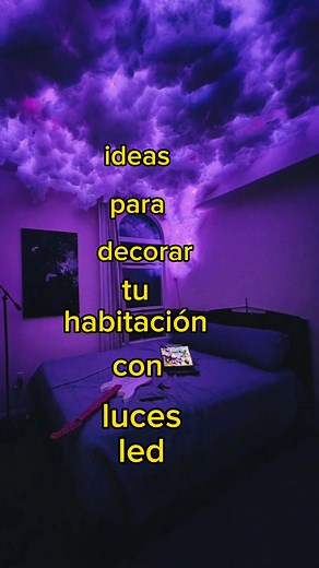Decora tu habitación con luces LED únicas 🛏️✨
