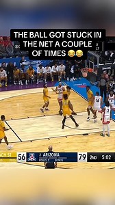 A net wedgie? 🤔 | CBS Sports