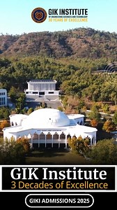 12K views · 120 reactions | GIKI Admissions 2025 | Opening Soon... Undergraduate Programs - Artificial Intelligence - Software Engineering - Civil Engineering - Data Science - Materials Engineering - Computer Engineering - Mechanical Engineering - Chemical Engineering - Management Sciences - Computer Science - Engineering Sciences - Electrical Engineering - Cyber Security | GIKI | Facebook