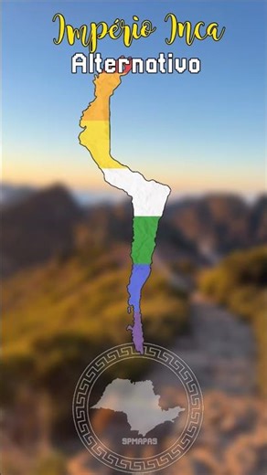 • Império Inca alternativo #geografia #geographythroughmaps #map #fypシ