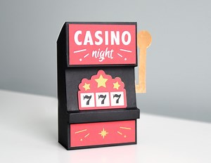 3D Slot Machine SVG Files: Vegas Party Favor Gift Box Template (digital Download) - Etsy