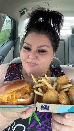 Trying McDonald's Double Filet-O-Fish with Extra Cheese and Tartar Sauce