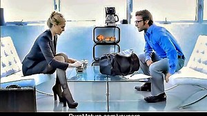 Julia Anns Business Meeting Turns Into Steamy Sex Session With Demand For Double Penetration - XXXBP