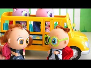 First Day of School for Neonate Babies and Toddlers ! Toys and Dolls Fun for Kids | Sniffycat