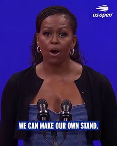 9.3M views · 398K reactions | Here’s to Billie Jean King and all the changemakers who broke barriers and opened doors for future generations—and to the US Open Tennis Championships for raising the bar not just for the tennis world, but for the entire world. | Michelle Obama | Facebook