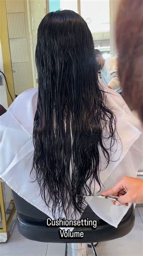 Cushionsetting volume - double-S✨ . . No need tools for your beautiful hair , just blow it dry and get your beautiful Korean Hair Style every day . Gak perlu catok lg(no blowdry)❗❗❗ . First time in indo ❗❗❗👍👍👍 . Different quality wave permanent ❗❗ - [ ] 🌀Cushion volume double- S #cushionsetting #andoandyunserpong #andoandyunkoreanhairboutique #salongadingserpong | angga_andoandyun