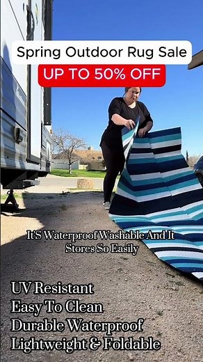 The BEST RV Mat For Your Summer Camping Trips! 🚐💨