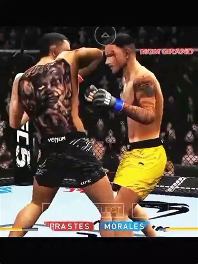 best UFC fight of 2025 in ppsspp 💨💨|insane knockout 😭😭 #ppsspp