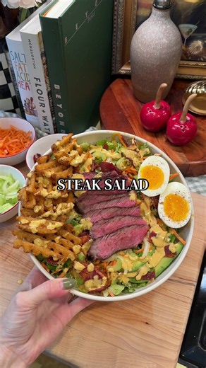 Steak Salad Sundays Part 107 — Buffalo Pittsburgh Steak Salad