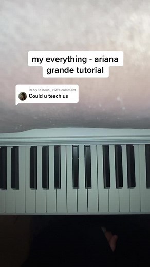 Ariana Grande 'My Everything' Piano Tutorial