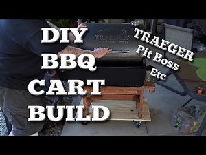 Traeger mods - Do It Yourself Competition BBQ Cart and other grills