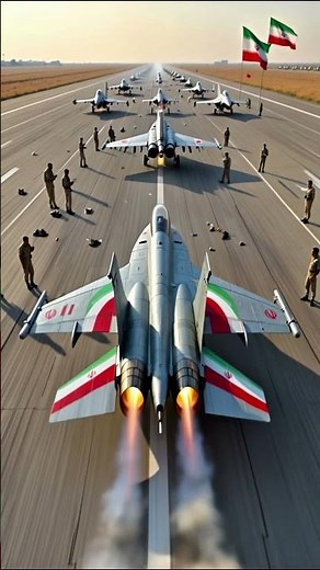 Iran Unveils Its Most Powerful Fighter Jet | Epic Takeoff Scene ✈️