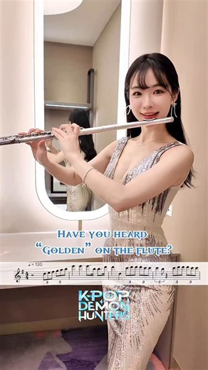 長笛姐姐🪄Lily Flute | What if “Golden” was played on a flute? 🎶 This K-pop hit takes on a new life through breath and tone. 如果用長笛詮釋 Golden，會是什麼樣子？... | Instagram