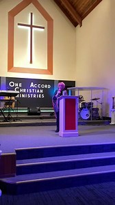 Praying and declaring a blessing over everyone. | The Kat Kerr