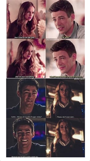 Sweet Talk Gone Wrong 😂 | SnowBarry Funny Moment | The Flash Meme#shorts #menes #harrypotter
