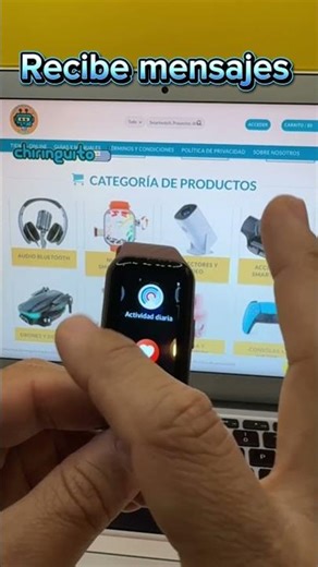 Smartwatch Chico, potente, eficiente, Amoled y sumergible Blackview R10