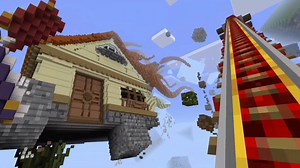 Minecraft PE 0.15.4 - Best roller coaster! - Minecraft PE (Pocket Edition)