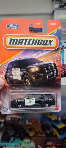 Matchbox '23 Ford Police Interceptor Utility #unboxing #police #policecar #suv #collection #toycars