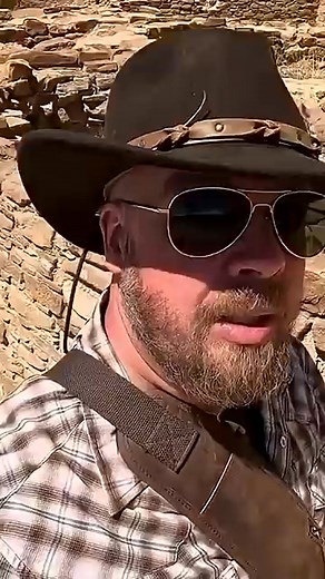 So many walls in this Ruin. Full Chaco Canyon video on the channel. #ancient #ruins #mystery | Real Adventure Theory