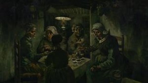 🖼️ In the 19th century, realism was a popular artistic movement in the Netherlands. Artists painted ‘tonally’, using many light and dark variations of a single colour. When he started out as a painter, Van Gogh wanted to make the same dark and realistic paintings as his Dutch colleagues. This animation of ‘The Potato Eaters’ is made by Andrey Zakirzyanov. Thank you for using Vincent’s work to inspire your creativity 👏🤩 🎶 by Andrey Surotdinov #vangoghinspires | Vincent van Gogh