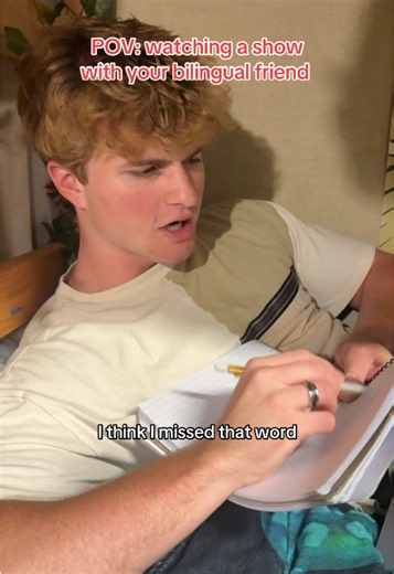 Watching Netflix with a Bilingual Friend