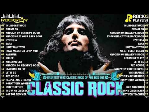 Greatest Classic Rock Hits of the 70s, 80s, and 90s – AC/DC, Aerosmith, and more 🎸🔥
