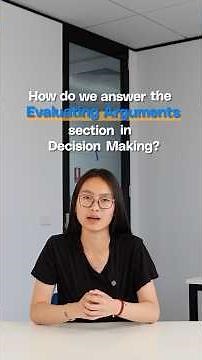 Tackling Difficult Evaluating Arguments Questions in Decision Making | UCAT Tips