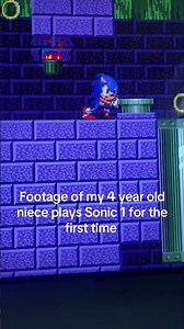 My Niece Plays Sonic 1 Part 1