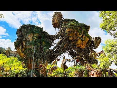 Pandora The World of Avatar Full Walkthrough Tour 2022 Animal Kingdom | Walt Disney World