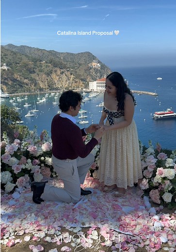 Catalina Island Beach Proposal Ideas 🤍